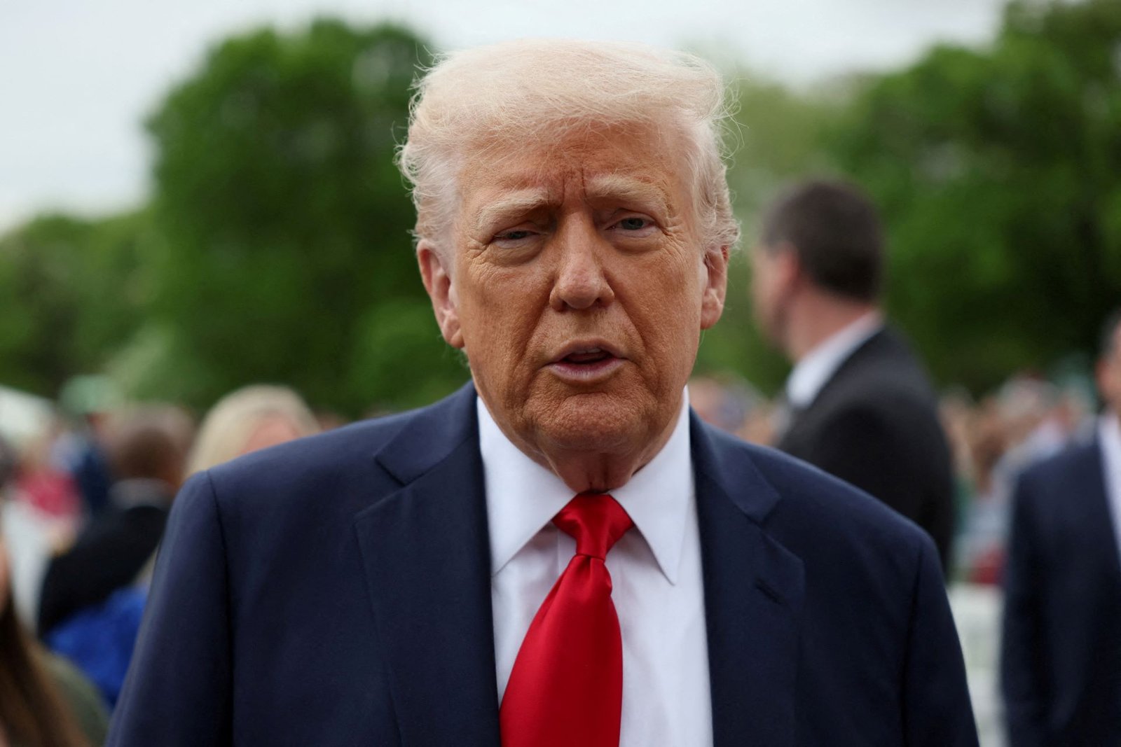 O presidente dos EUA, Donald Trump - 21/04/2025 (Foto: REUTERS/Leah Millis)