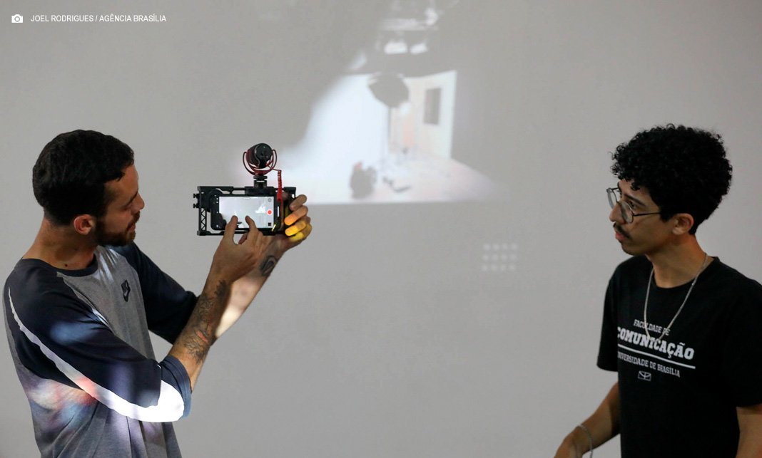 Com recursos do GDF, projeto oferece cursos gratuitos na área de comunicação