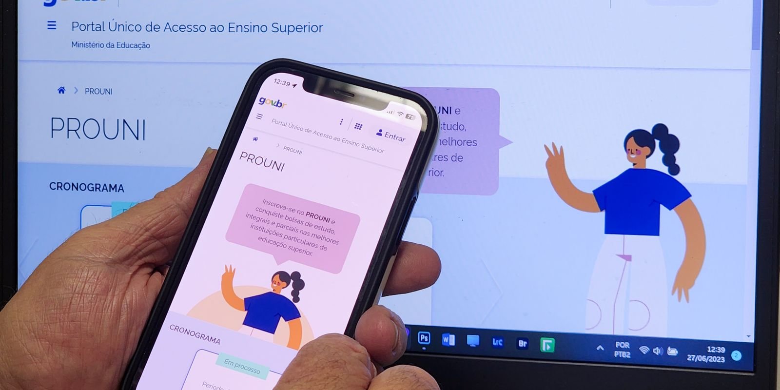 Consulta a bolsas do ProUni é aberta; administração tem maior oferta