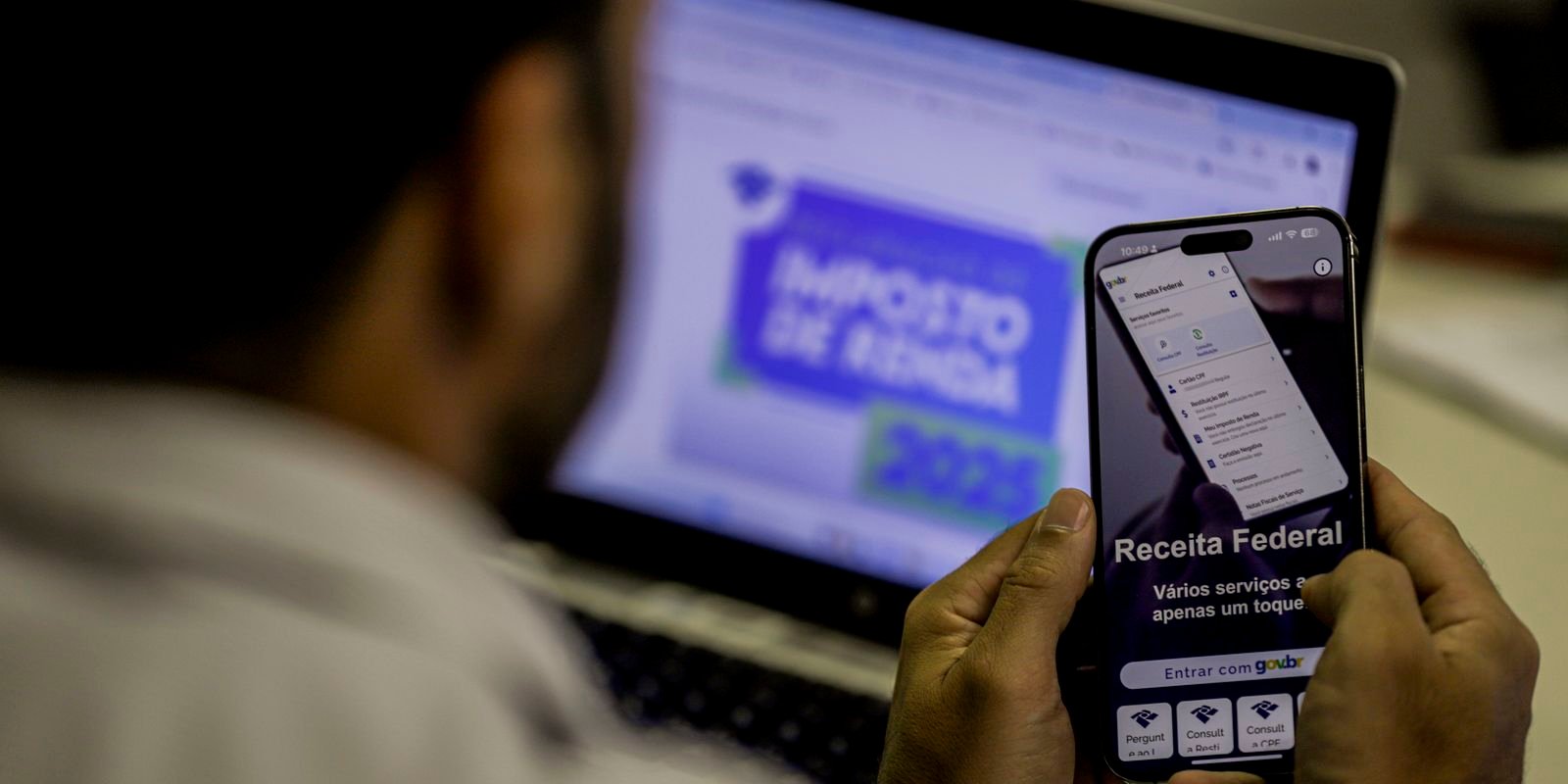 Receita paga nesta quinta terceiro lote de restituição do IR de 2025