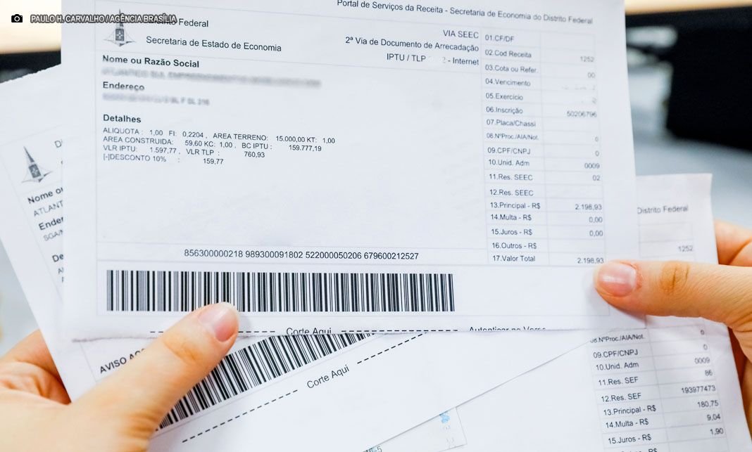 GDF facilita consulta de débitos de tributos e emissão de boletos via canais digitais