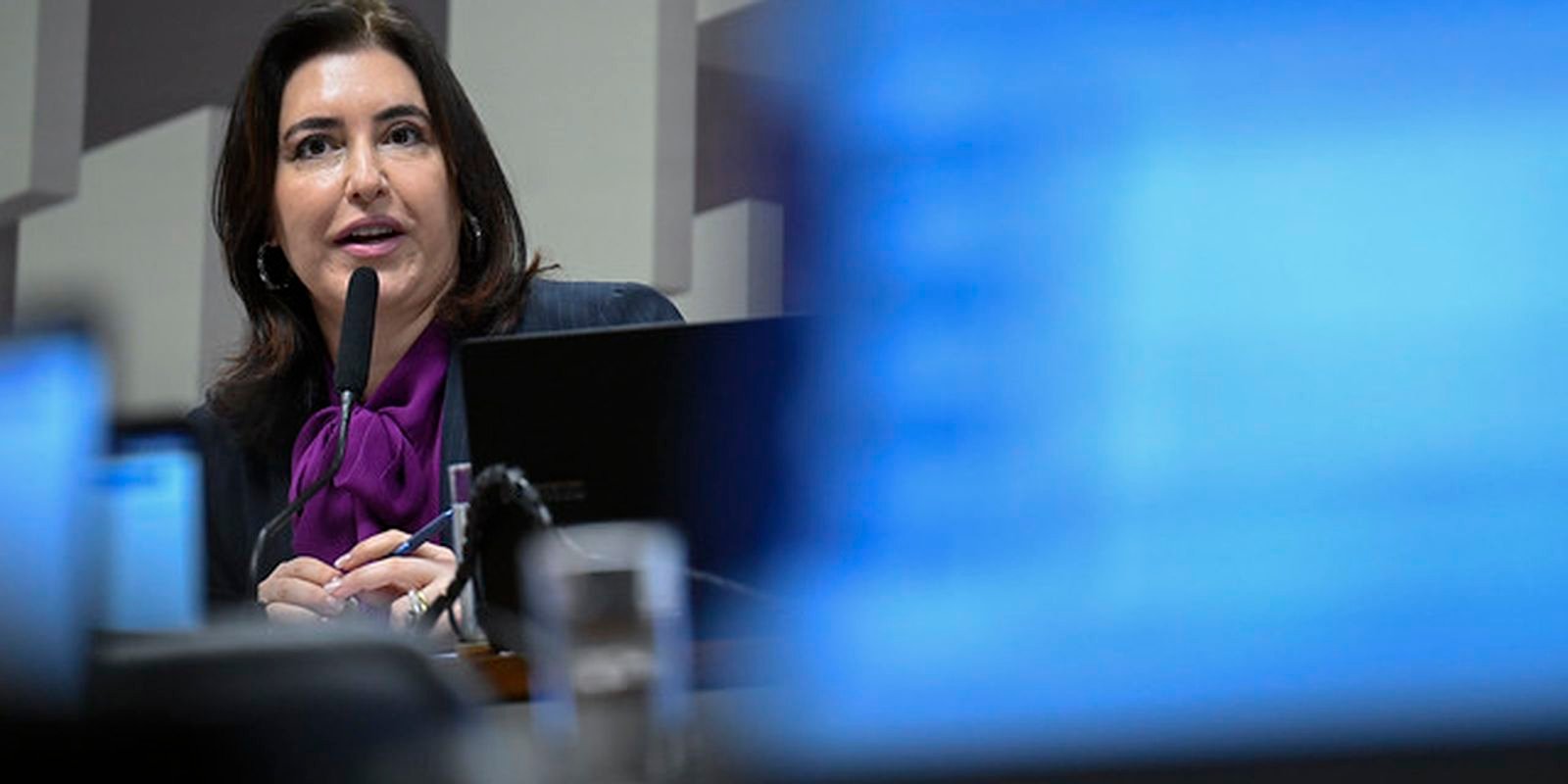 No Senado, Tebet defende revisão de gastos e isenções fiscais