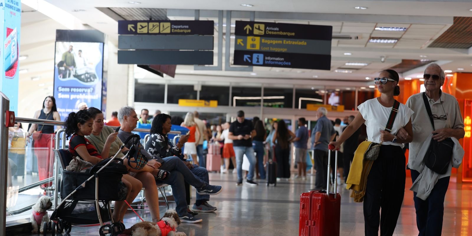 Setor aéreo bate recorde com 11,6 milhões de passageiros em julho