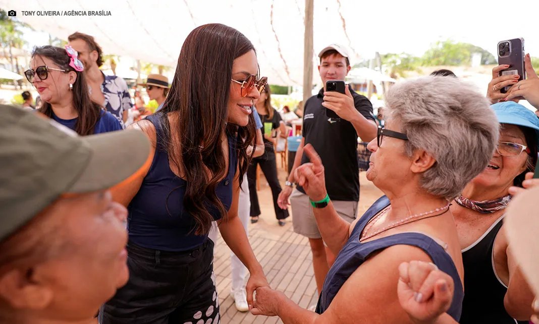 GDF promove dia de lazer para idosos no Complexo Na Praia — Política Distrital agora é PDNews, notícias sobre Política e Saúde do DF