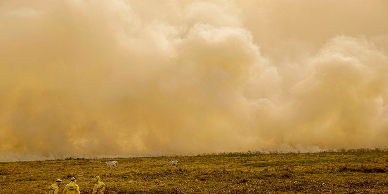 Inmet alerta para grande perigo por baixa umidade em 5 estados e no DF