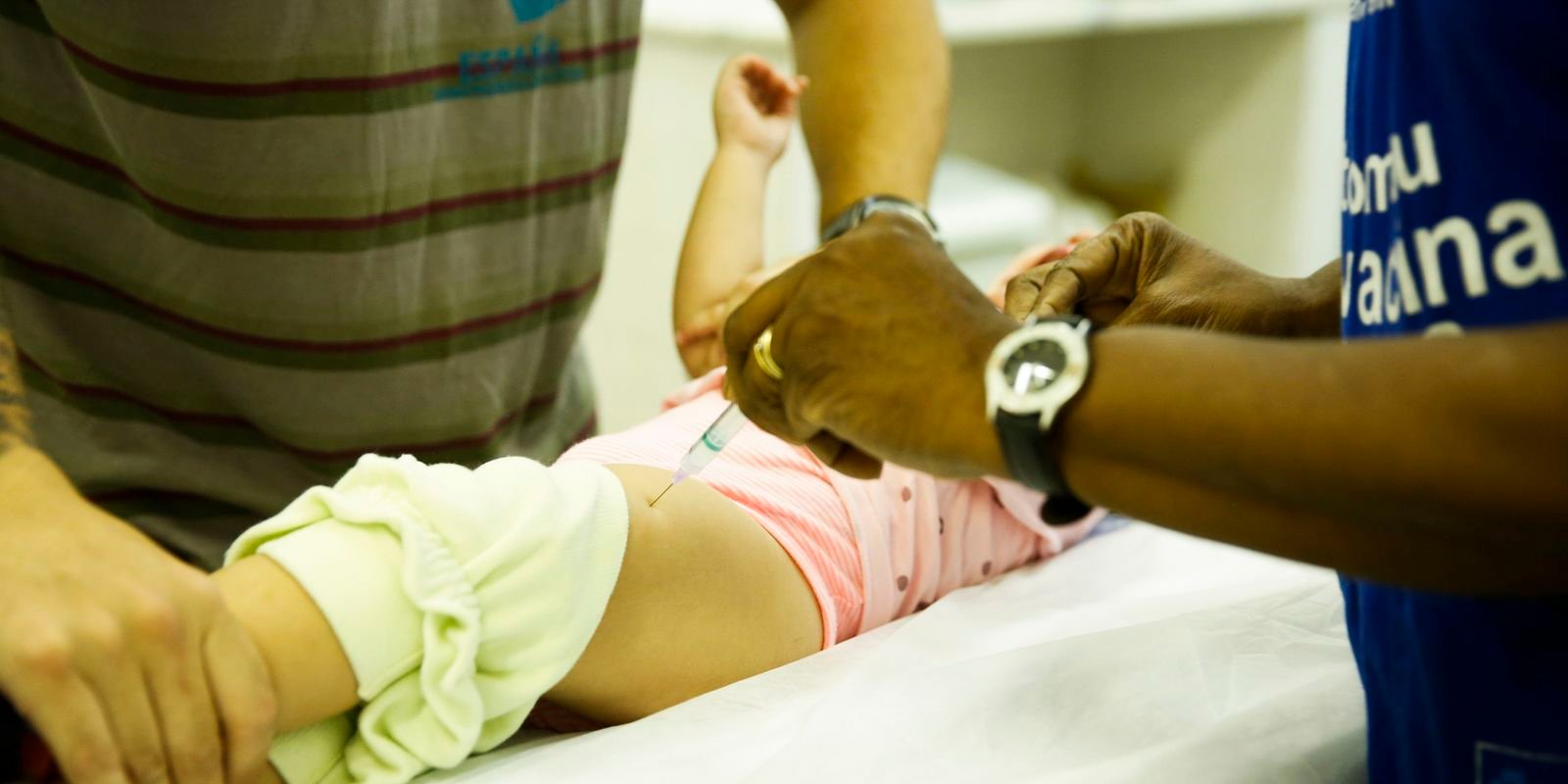 Imunização contra a poliomielite está abaixo da meta no Rio de Janeiro