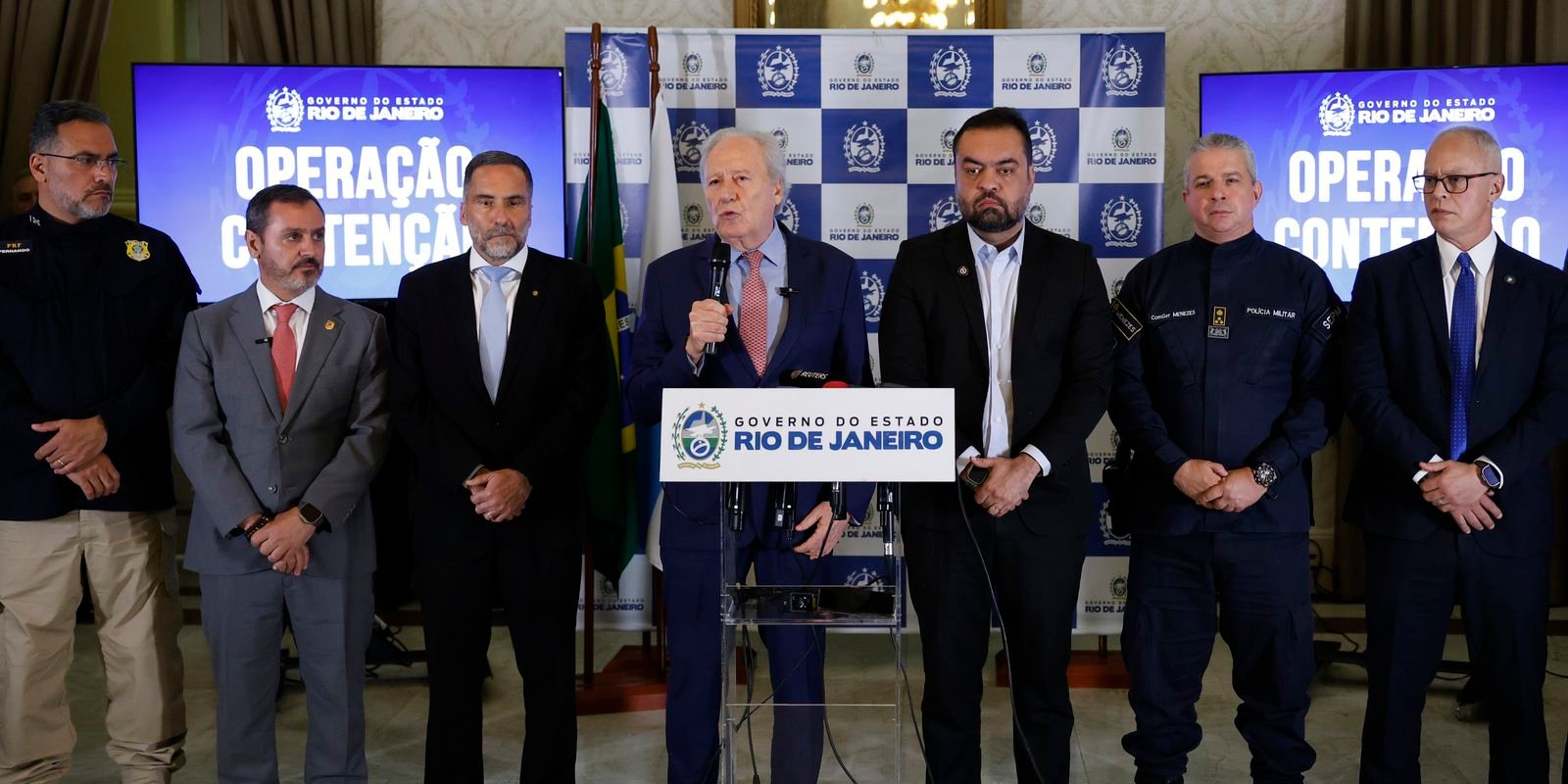 Lewandowski e Castro anunciam escritório emergencial contra crime