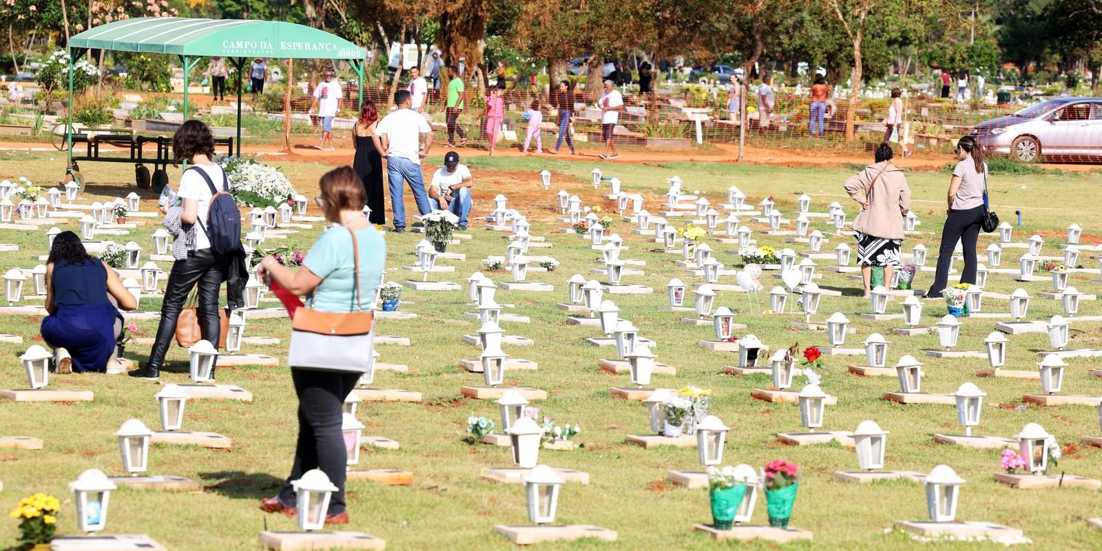 Fim de semana do Dia de Finados deve levar 600 mil a cemitérios do DF