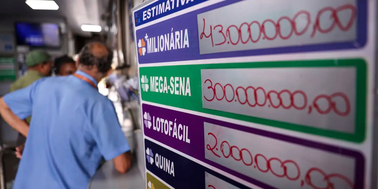 Apostas do Rio e de Fortaleza levam prêmio da Mega 30 anos