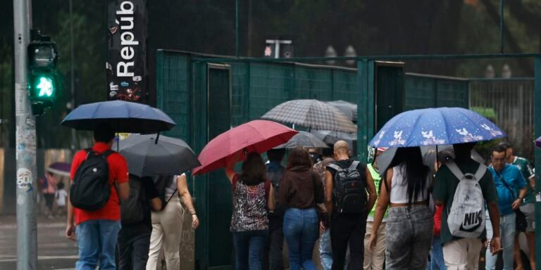 Inmet prevê pancadas de chuva em todas as regiões do país