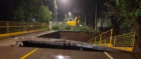 Chuvas deixam desabrigados e desalojados no Rio Grande do Sul
