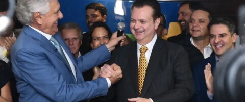 PSD oficializa candidatura de Caiado à presidência da República