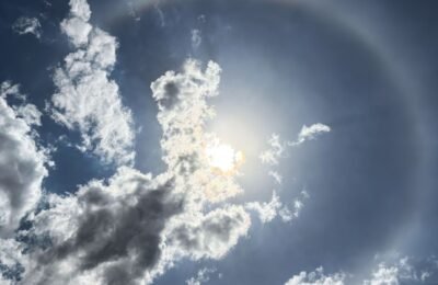 Beleza nos céus, halo solar não é sinal de chuva, diz especialista