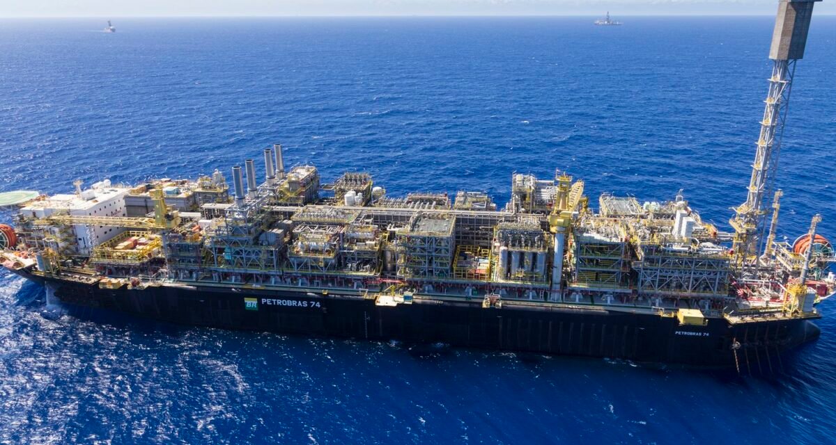 Campo de Búzios, da Petrobras, bate recordes de exportação de gás