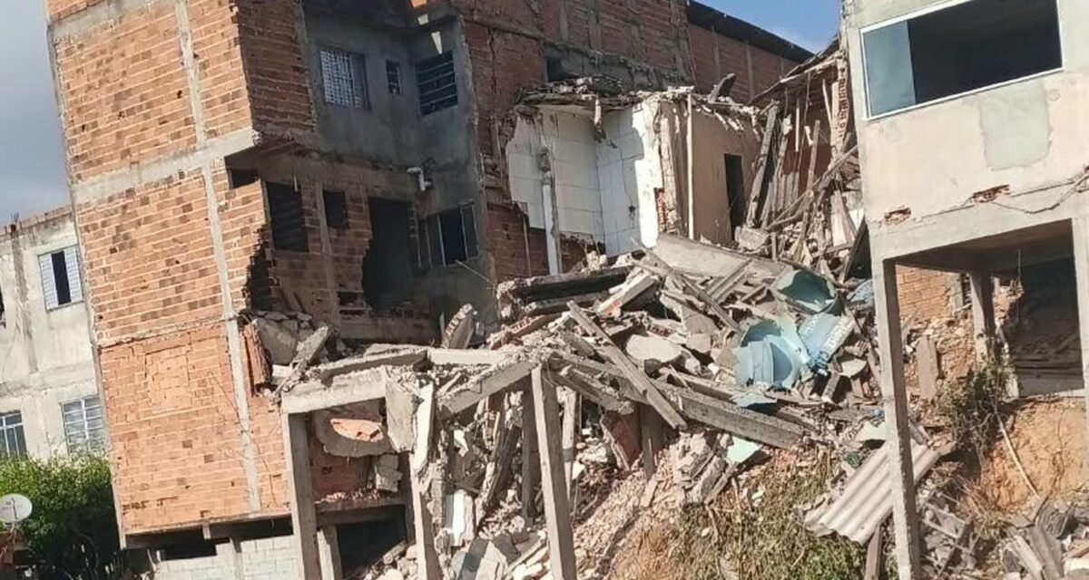 Explosão de botijão de gás causa interdição de 13 casas em São Paulo