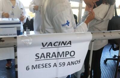Mais de 795 mil vacinas contra o sarampo foram aplicadas em São Paulo