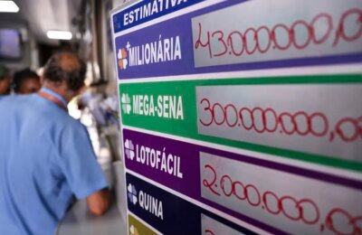 Mega-sena acumula para R$ 45 milhões; confira os números