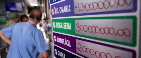 Mega-sena acumula para R$ 45 milhões; confira os números