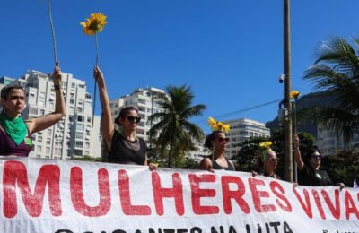 Mulheres vão às ruas pela votação do PL da Misoginia