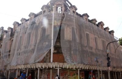 Palacete Imperial acumula denúncias de abandono no centro do Rio