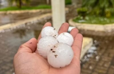 Região Sul tem previsão de chuva e granizo para esta terça-feira