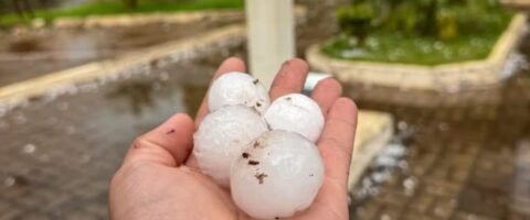 Região Sul tem previsão de chuva e granizo para esta terça-feira
