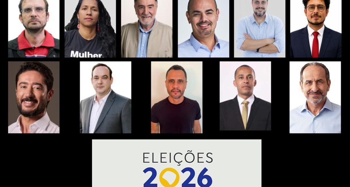 Minas Gerais tem 11 candidatos a governador; veja quais são