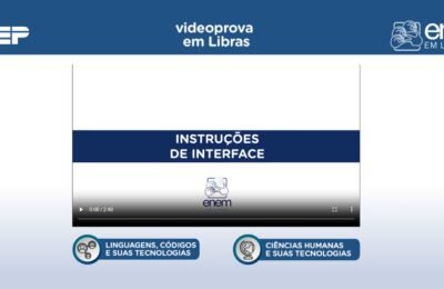 Plataforma Enem Libras ganha atualização com provas de 2017 a 2025