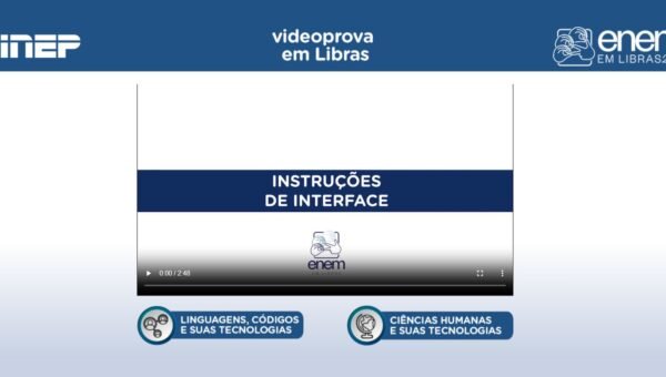 Plataforma Enem Libras ganha atualização com provas de 2017 a 2025