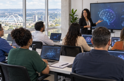 Servidores participam de capacitação em inteligência artificial no Distrito Federal