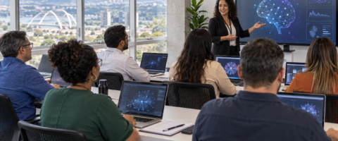 Servidores participam de capacitação em inteligência artificial no Distrito Federal