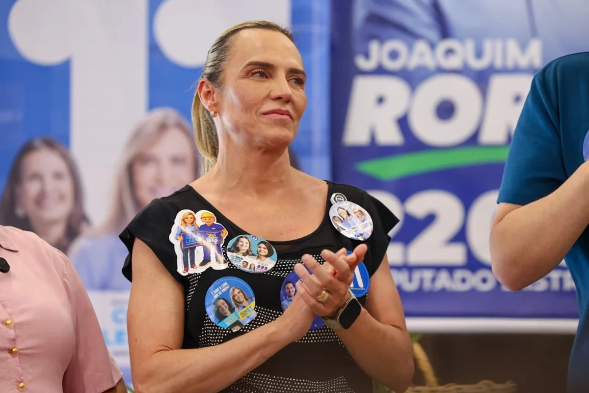 Celina Leão, governadora do Distrito Federal. Foto de arquivo.