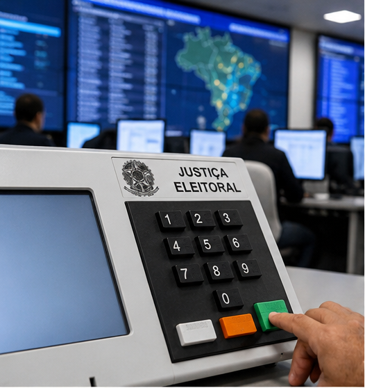 Urna eletrônica e sistemas da Justiça Eleitoral