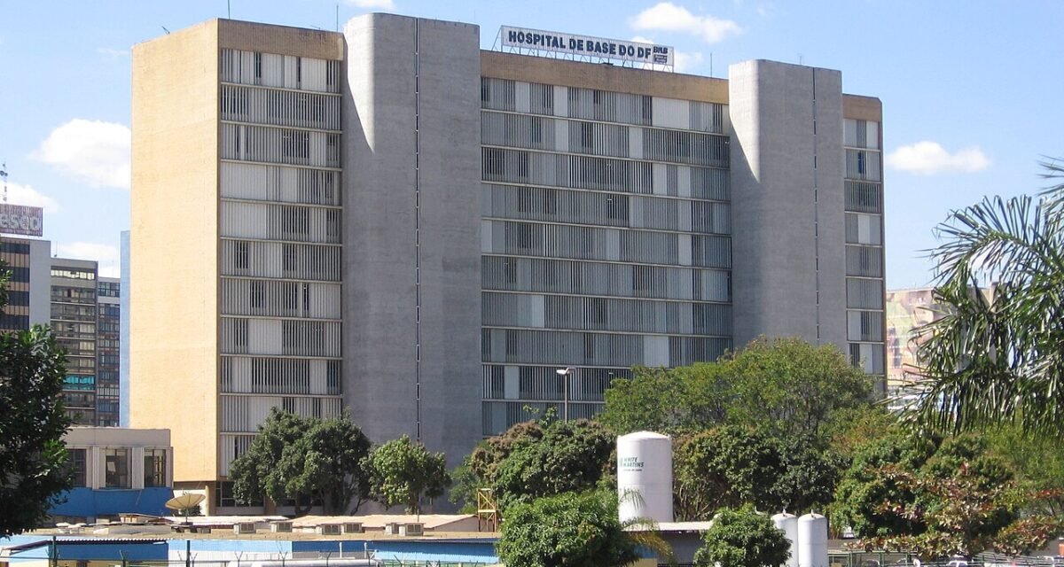 Fachada do Hospital de Base do Distrito Federal